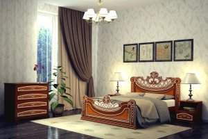 Красивая кровать Глория - Мебельная фабрика «ДАРИНА»