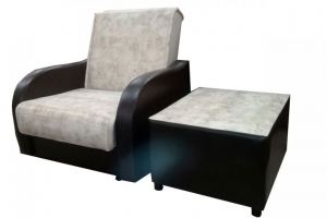 Кресло-кровать с пуфом - Мебельная фабрика «Наида»