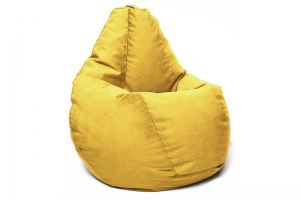 Кресло-мешок Груша велюр Maserrati без стёжки - Мебельная фабрика «RelaxLine»