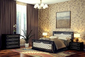 Кровать Дарина 2 мягкая - Мебельная фабрика «ДАРИНА»