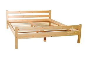 Кровать двуспальная из массива - Мебельная фабрика «Версаль»