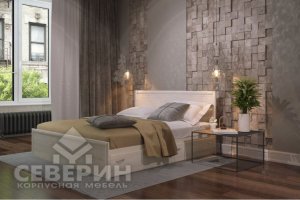 Кровать Эконом-4 с ящиками - Мебельная фабрика «Северин»