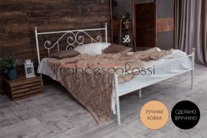 Кровать металлическая Камелия 1 - Мебельная фабрика «Francesco Rossi»
