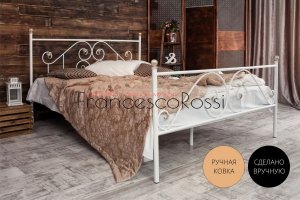 Кровать металлическая Камелия 2 - Мебельная фабрика «Francesco Rossi»