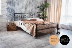 Кровать металлическая Лацио 1 - Мебельная фабрика «Francesco Rossi»
