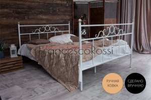 Кровать металлическая Сандра 2 - Мебельная фабрика «Francesco Rossi»