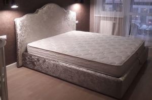 Кровать мягкая Касабланка - Мебельная фабрика «ЕвроСтиль»