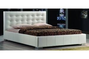 Кровать с мягким изголовьем Барселона - Мебельная фабрика «Bereket»