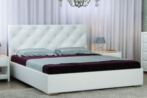 Кровать с мягким изголовьем Франческа - Мебельная фабрика «Bereket»