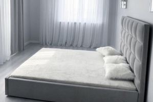Кровать спальная Шоколадка - Мебельная фабрика «ЕвроСтиль»