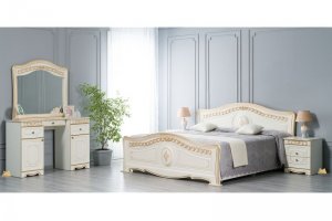 Модульная Спальня Азалия Белая Матовая - Мебельная фабрика «Кубань-Мебель»