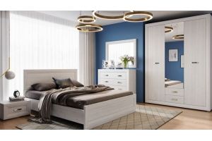 Модульная спальня Мальта - Импортёр мебели «БРВ Black Red White»