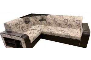 Модульный диван Престиж с полками - Мебельная фабрика «XXXMebel»