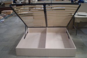 Ортопедическое основание кровати с ламелиями под матрац разборное - Оптовый поставщик комплектующих «Фурнитека»
