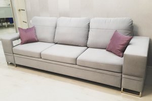Прямой диван Капучино - Мебельная фабрика «ЕвроСтиль»