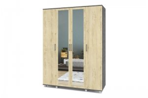Шкаф с зеркалами Ева Е41 - Мебельная фабрика «Модерн»