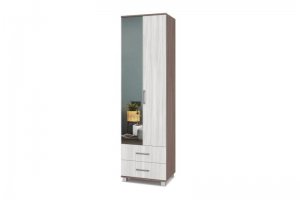 Шкаф с зеркалом и ящиками Карина К23 - Мебельная фабрика «Модерн»
