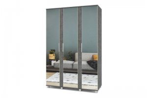 Шкаф трехстворчатый с зеркалами Пандора П33 - Мебельная фабрика «Модерн»