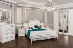 Спальня Мишель белый матовый - Мебельная фабрика «ЭРА»