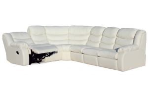 Угловой диван Манчестер с реклайнером - Мебельная фабрика «Rina»