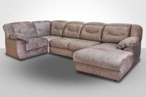 Угловой диван с оттоманкой Вегас 2 - Мебельная фабрика «Славянская мебель»