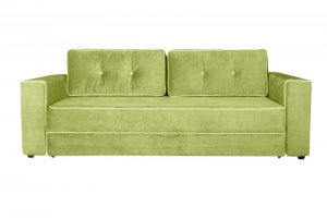 Зеленый диван еврокнижка Рио - Мебельная фабрика «Экомебель»