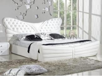 Кровать из итальянской кожи Бетховен  - Мебельная фабрика «Sitdown»
