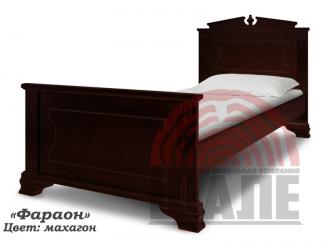Темная кровать Фараон  - Мебельная фабрика «ВМК-Шале»
