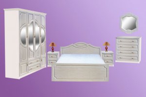 Спальня белая - Мебельная фабрика «Колибри»