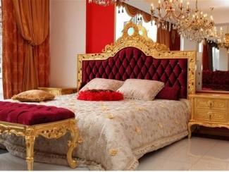 Двухспальная кровать люкс  - Мебельная фабрика «Максик»
