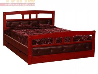 Кровать Флирт 1 кожа - Мебельная фабрика «Стиль»