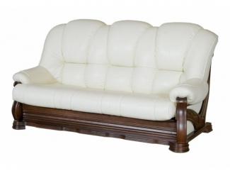 Изысканный светлый диван Монарх - Мебельная фабрика «АлексМ»