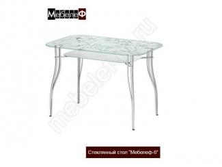 Стеклянный стол Мебелеф-6 - Мебельная фабрика «МебелеФ»
