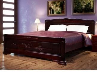 Кровать из дерева Соня 4 - Мебельная фабрика «Мебельный комфорт»