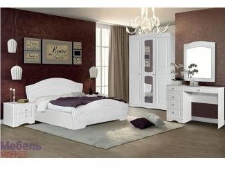 Белая спальня Шарлота - Мебельная фабрика «Мебель Маркет»