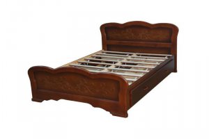 Деревянная кровать ВЕНЕЦИЯ - Мебельная фабрика «Егорьевск»