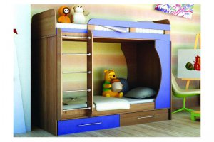 Детская 10 двухъярусная кровать - Мебельная фабрика «Модерн»