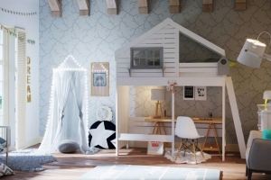 Детская кровать-чердак - Мебельная фабрика «Дубрава»