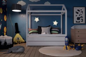 Детская кровать-домик 10 - Мебельная фабрика «Дубрава»