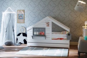 Детская кровать-домик 11 - Мебельная фабрика «Дубрава»