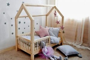 Детская кровать-домик 5 - Мебельная фабрика «Дубрава»