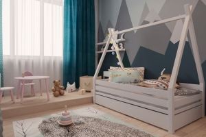 Детская кровать-домик 7 - Мебельная фабрика «Дубрава»