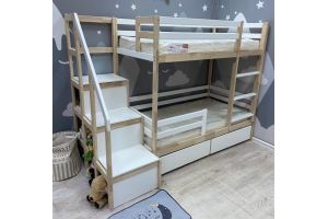 Детская кровать Eco Bed-7 - Мебельная фабрика «NUKI-TUKI»