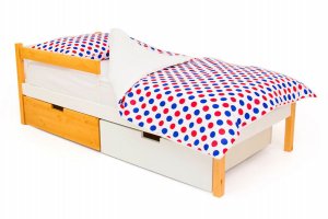 Детская кровать SKOGEN дерево-белый - Мебельная фабрика «Бельмарко»