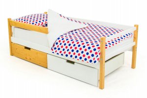 Детская кровать-тахта Skogen дерево-белый - Мебельная фабрика «Бельмарко»