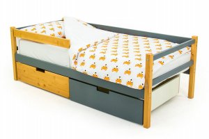 Детская кровать-тахта Skogen дерево-графит - Мебельная фабрика «Бельмарко»