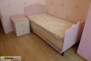 Детская кровать в розовом цвете - Мебельная фабрика «ДИВО»