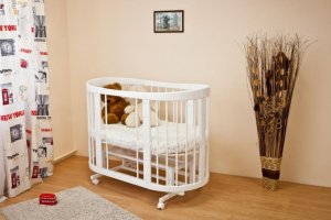 Детская кроватка-трансформер Паулина - Мебельная фабрика «Лилель»