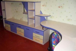 Детская мебель с учебной зоной - Мебельная фабрика «Народная мебель»