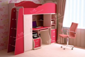 Детская кровать-чердак Настя - Мебельная фабрика «Контур»